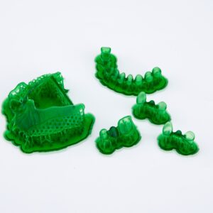 Rășină dentară pentru piese turnate - verde Elegoo 0,500 g.