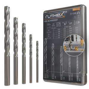 Set de burghie cu inserție HSS - Ruthex