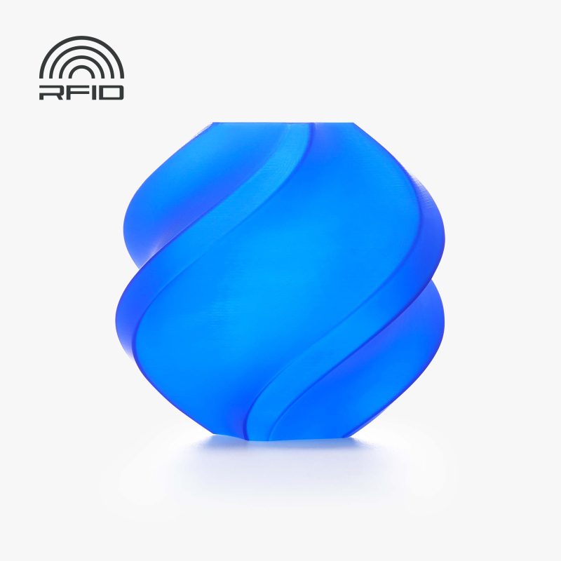 PLA Translucent - Синьо- with spool - Bambu Lab