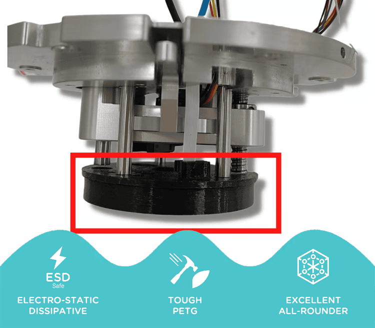 PolyMax PETG ESD Черно 500g Polymaker - Image 5
