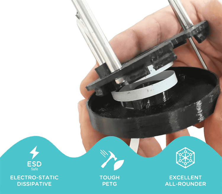 PolyMax PETG ESD Черно 500g Polymaker - Image 6