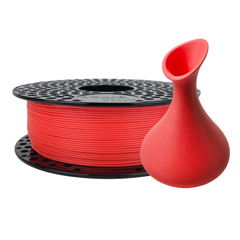 PLA Matte Red - червен мат - Azurefilm