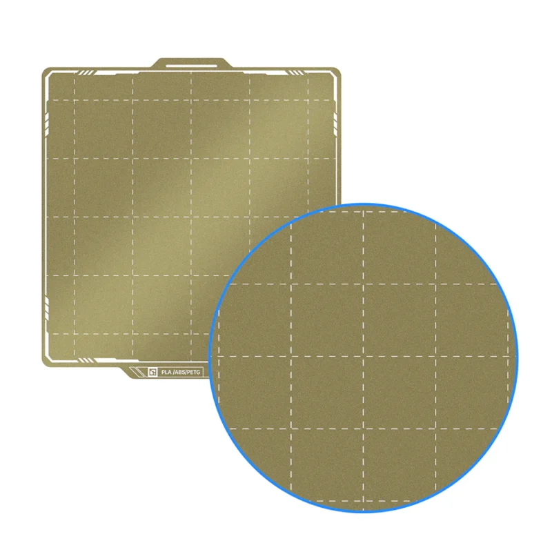 Panda Spring Steel sheet textured & smooth pei 257x257 - Image 3