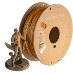 PolyTerra PLA Оранжева Сянка Оранжево-Черно 1000g Polymaker