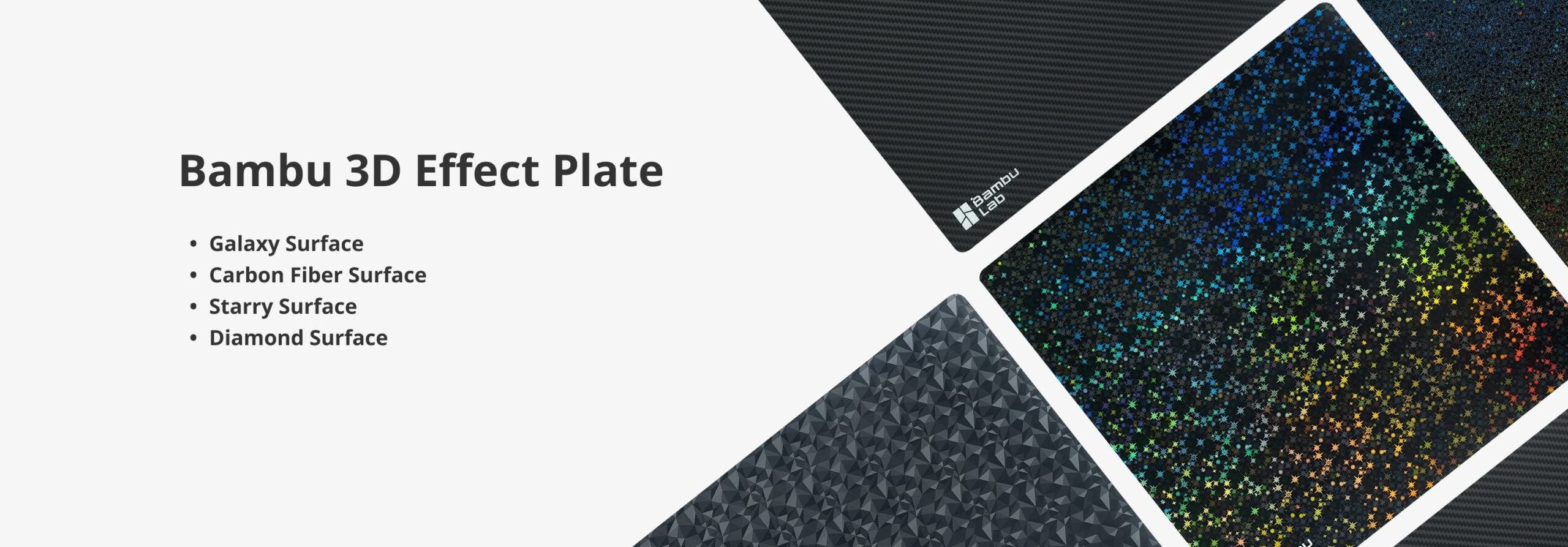 Bambu Lab Galaxy Surface Plate -257x257x257