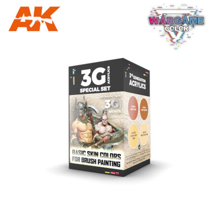 AK-Interactive AK1075 Комплект основни телесни цветове