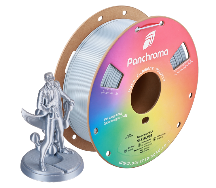 Panchroma PLA Silk Сребърно 1000g Polymaker