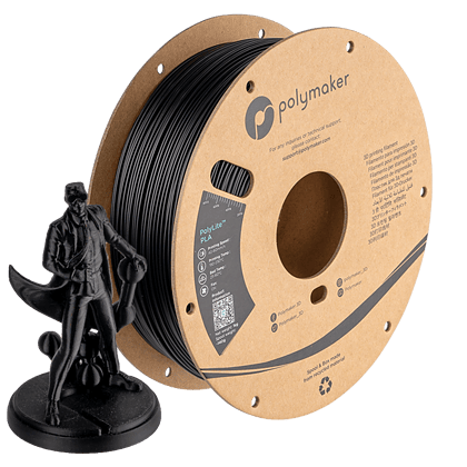 PolyLite PLA - черен - black - Polymaker