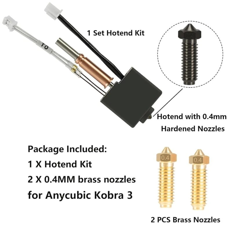 Anycubic Kobra 3 Hotend - Image 3