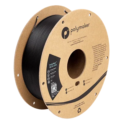 PolyMax PETG - ESD - 500 g - black - POLYMAKER