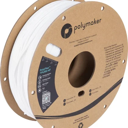 PolyFlex TPU 95-HF – Бяло – PolyMaker