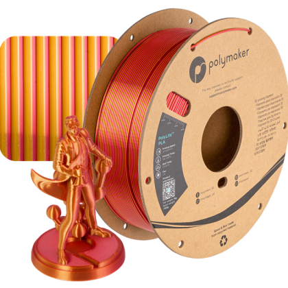 Panchroma Silk PLA Залез Златно-Червено 1000g Polymaker