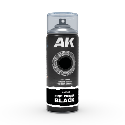 AK-Interactive AK1009 Фин черен грунд спрей