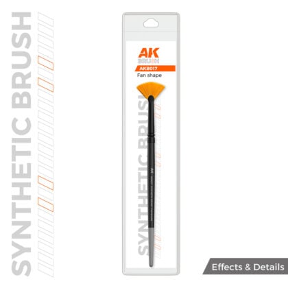 Четка за моделизъм AK Synthetic Fan Brush