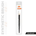 Четка за моделизъм AK Dry Brush S - синтетична
