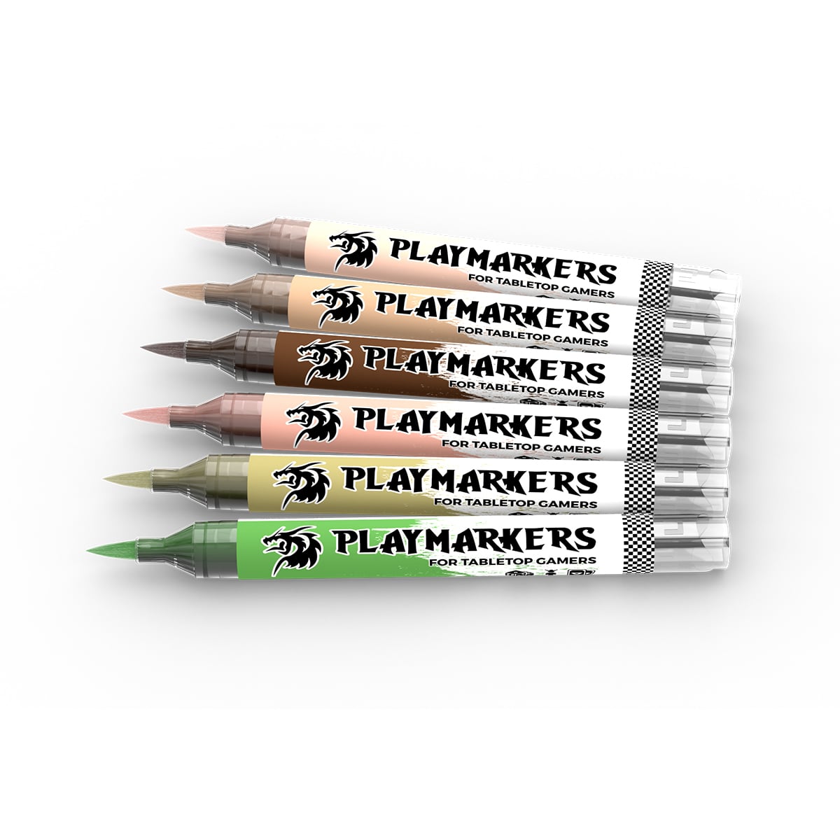 AK-Interactive AK M107 Комплект маркери Playmarker – Телесни тонове - Image 2