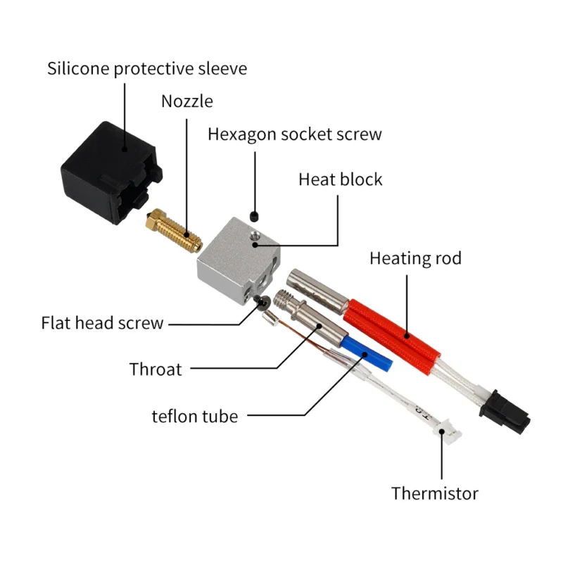 Anycubic Kobra 2 Hotend - Image 7