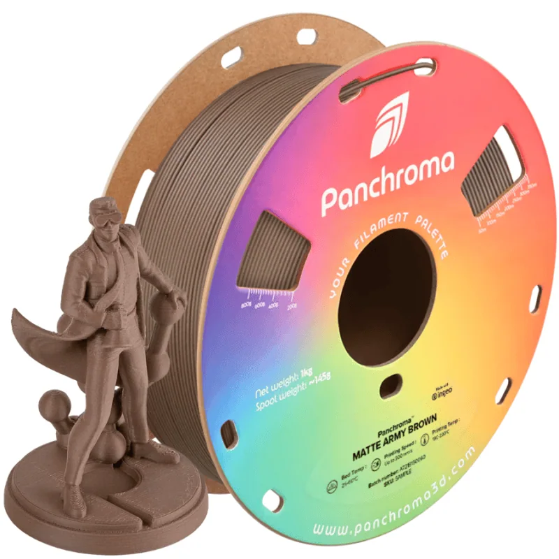 Panchroma Matte PLA - Военно кафяво - Polymaker