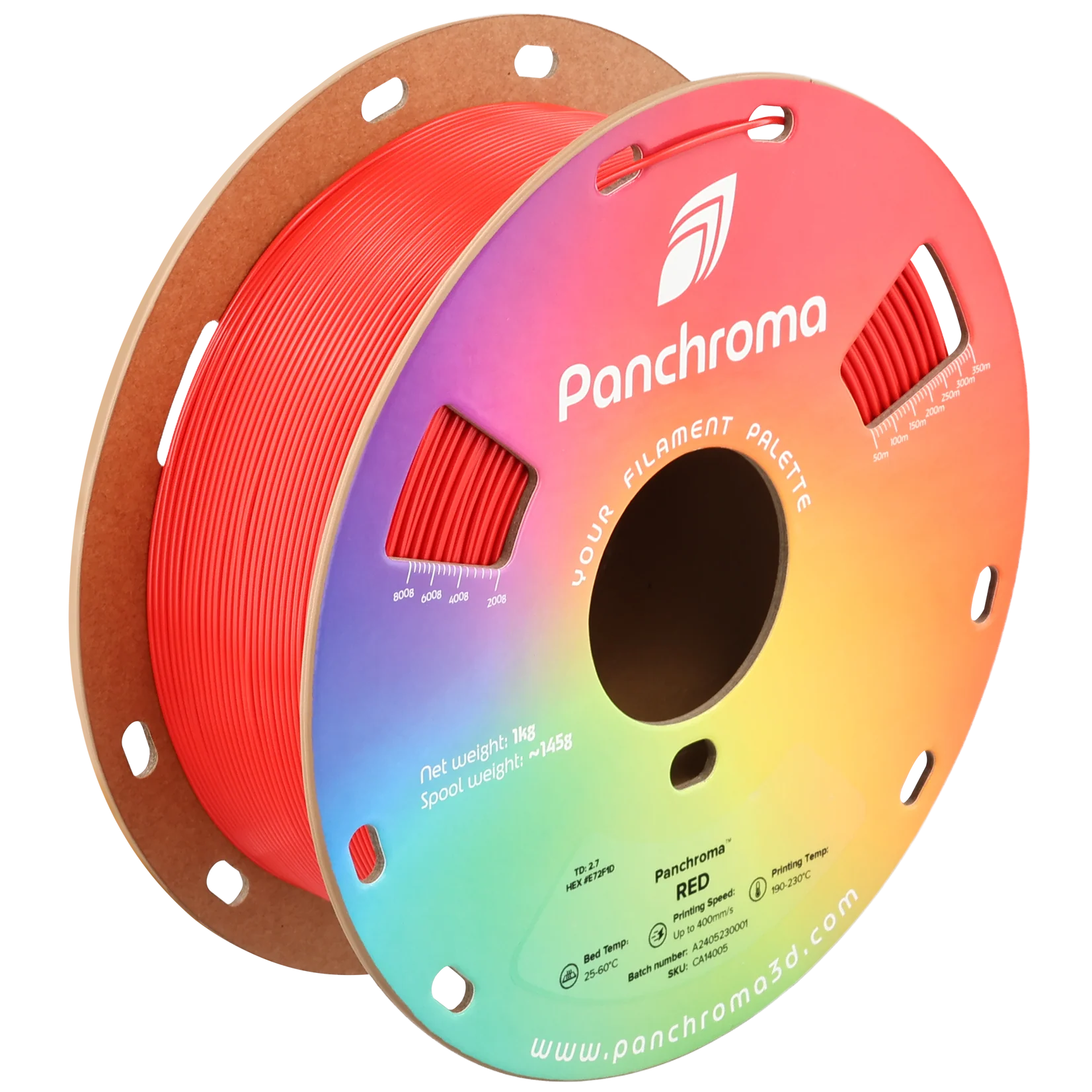 Panchroma CoPE Червено 1000g Polymaker