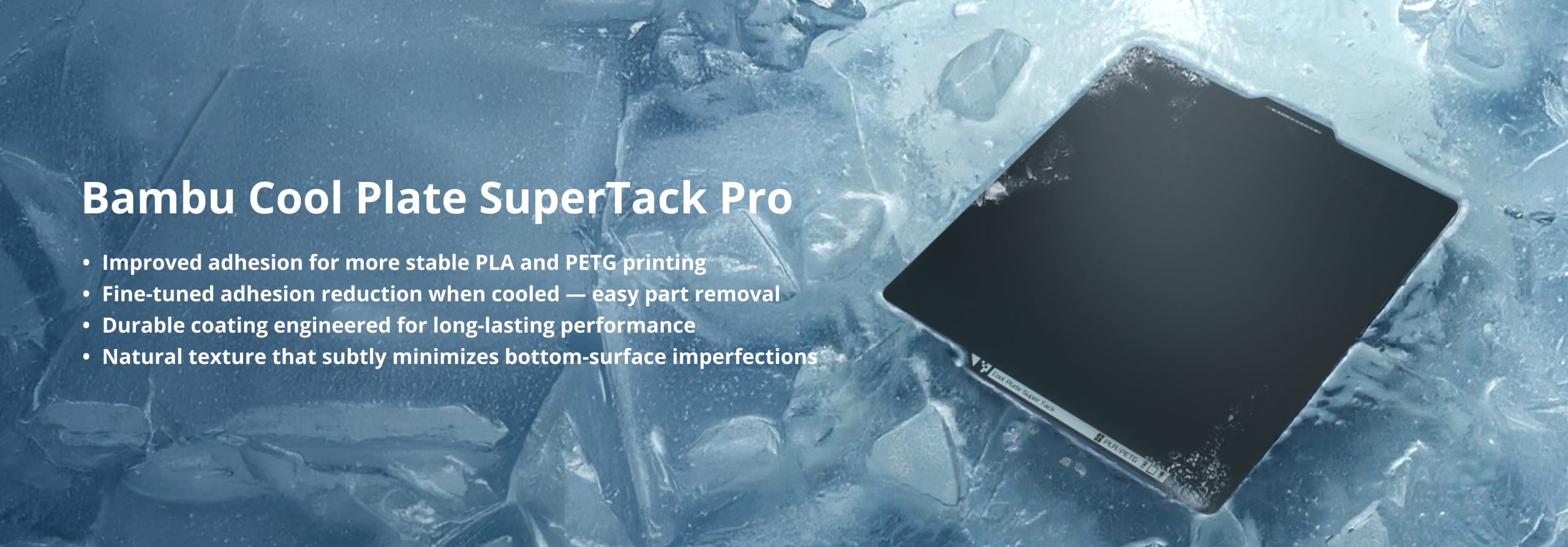 Cool Plate - SuperTrack PRO - H2D - Bambu Lab