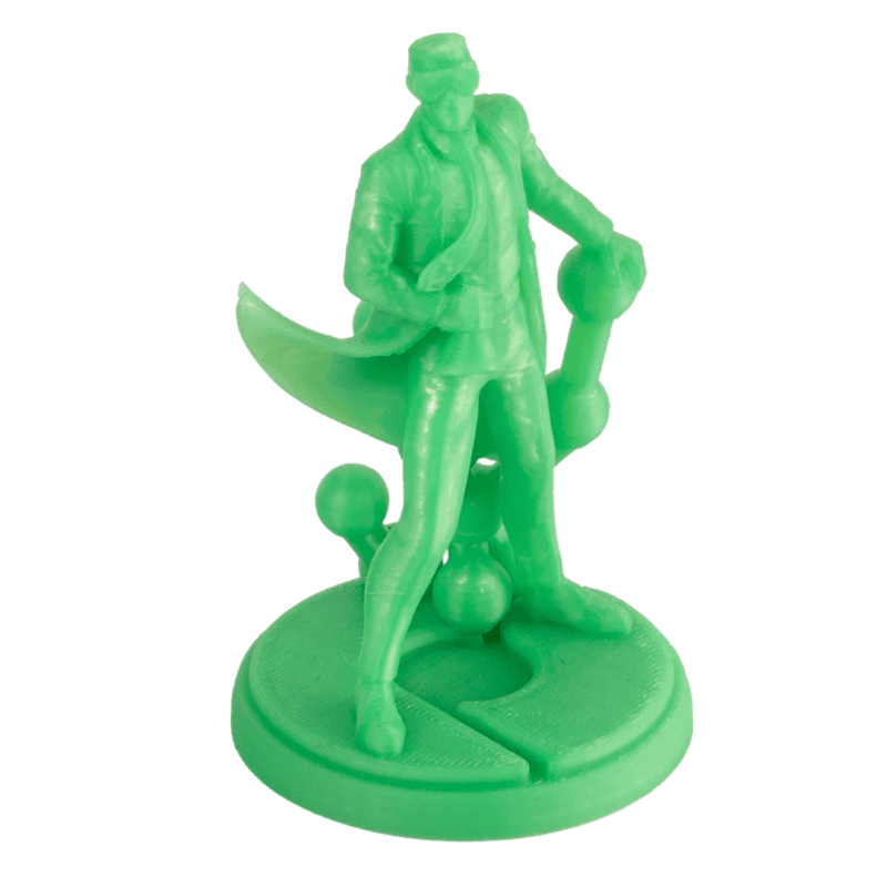 PolyLite PLA - температуро променящ се цвят от зелен към лайм - temperature color change green to lime - Polymaker - Image 6