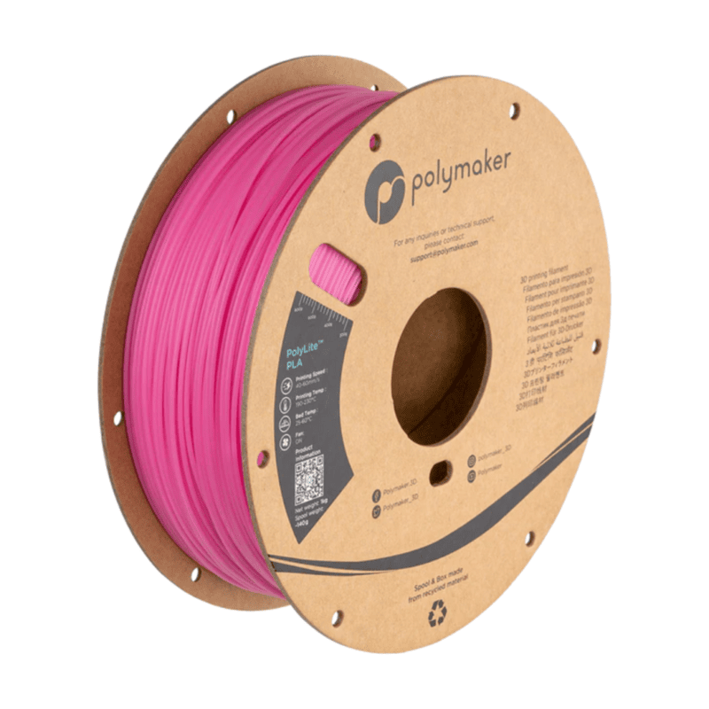 PolyLite PLA - температуро променящ се цвят от лилав към розов- Polymaker - Image 5
