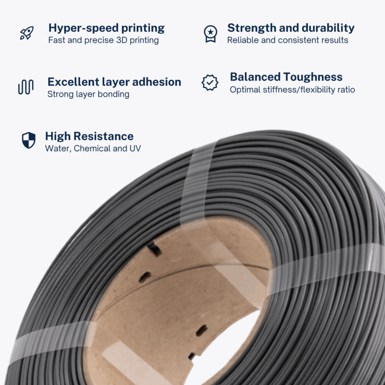 PETG Refill HS Black Super 10бр+2 Master Spool - Image 4