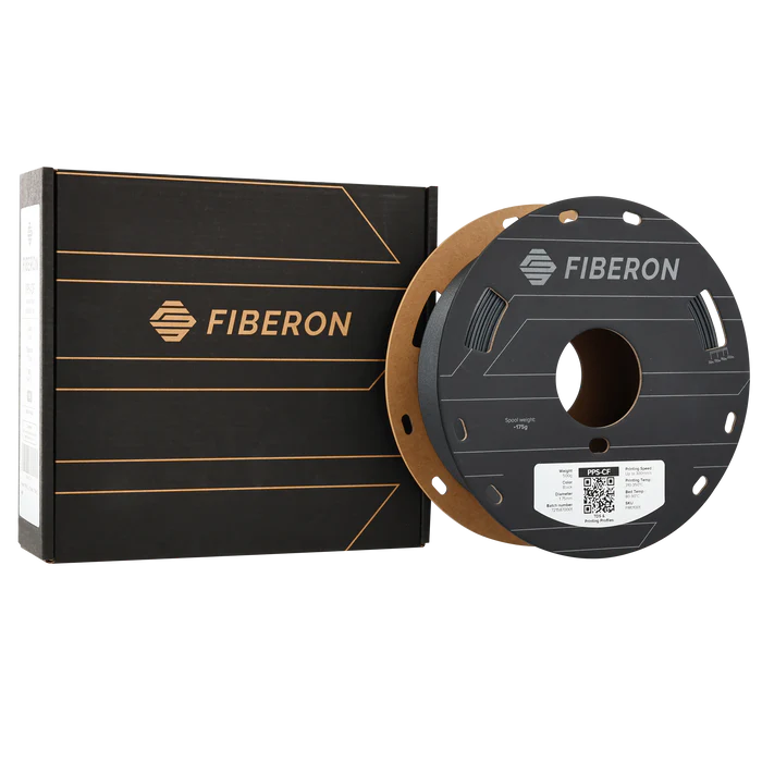 Fiberon PPS-CF10 –Черно – Polymaker 0.500g - Image 4