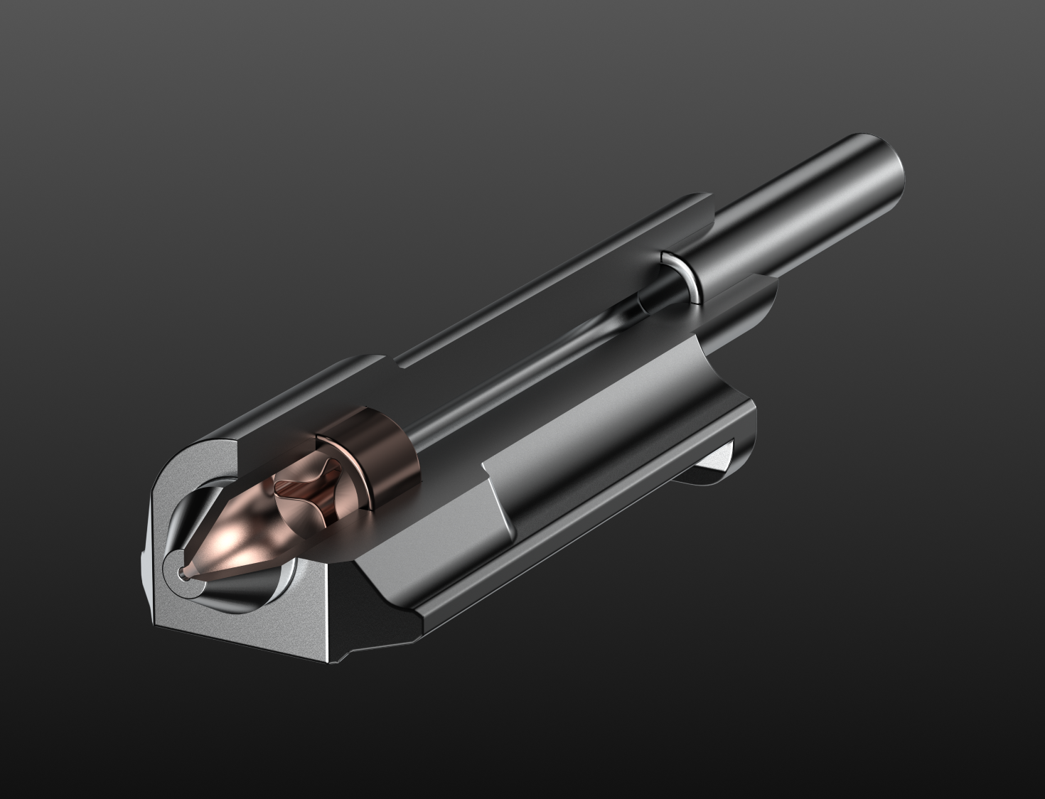 High Flow Хотенд H2D /P2S/ H2S/ H2C 0.4mm закалена стомана - Bambu Lab