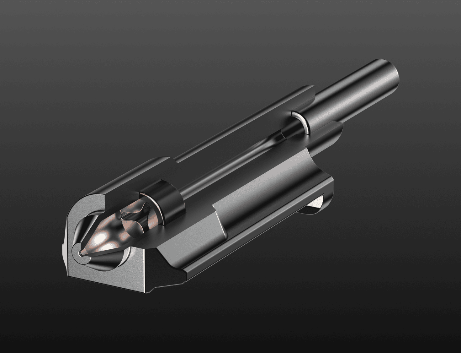 High Flow Хотенд H2D /P2S/ H2S/ H2C 0.4mm закалена стомана - Bambu Lab