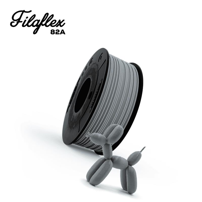 82A FILAFLEX Сив 1.75MM 250gr.- RECREUS