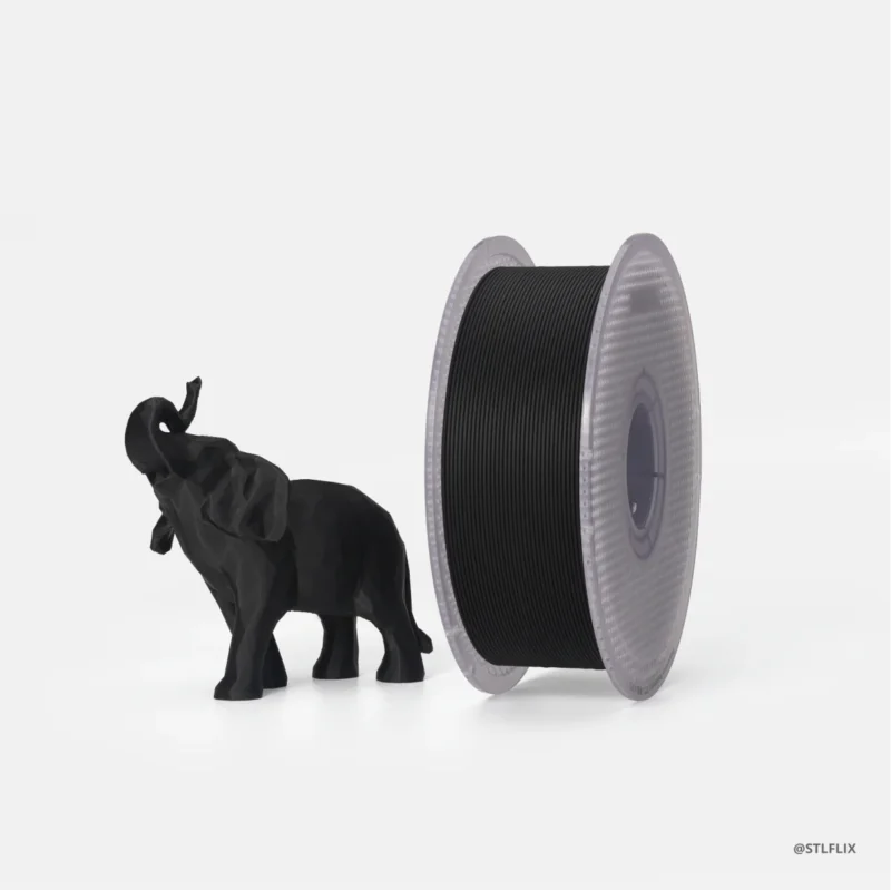 PLA - CF - Black - черно - Bambu Lab - Image 2