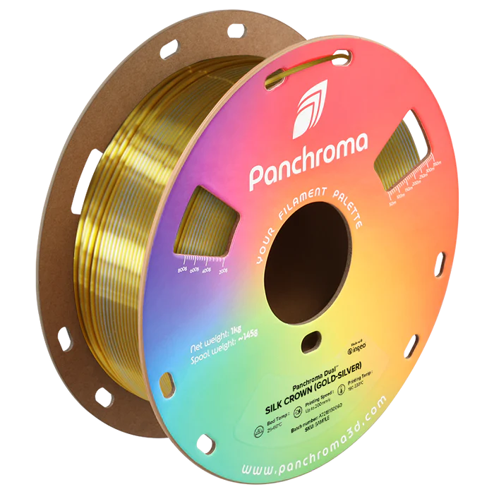 Panchroma-Dual-Silk Crown (Gold-Silver)-Polymaker