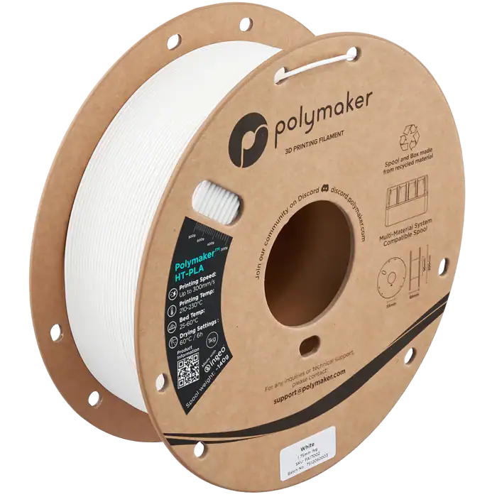 Polymaker HT-PLA - Бял