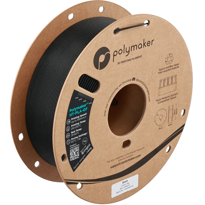 Polymaker HT-PLA –GF-Черно