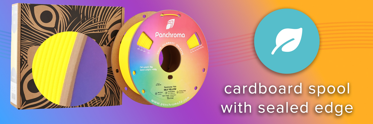 Silk PLA Черно 1000g Panchroma