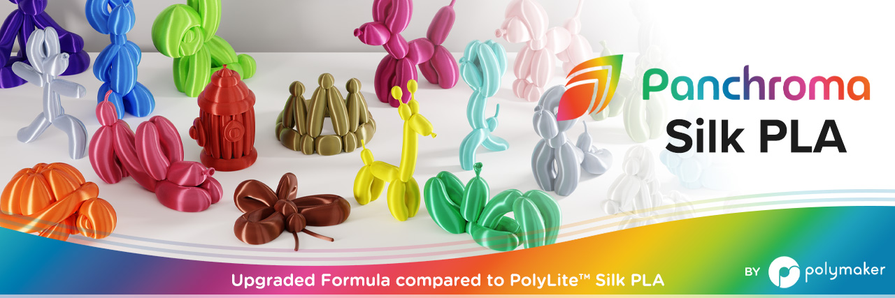 Silk PLA Черно 1000g Panchroma