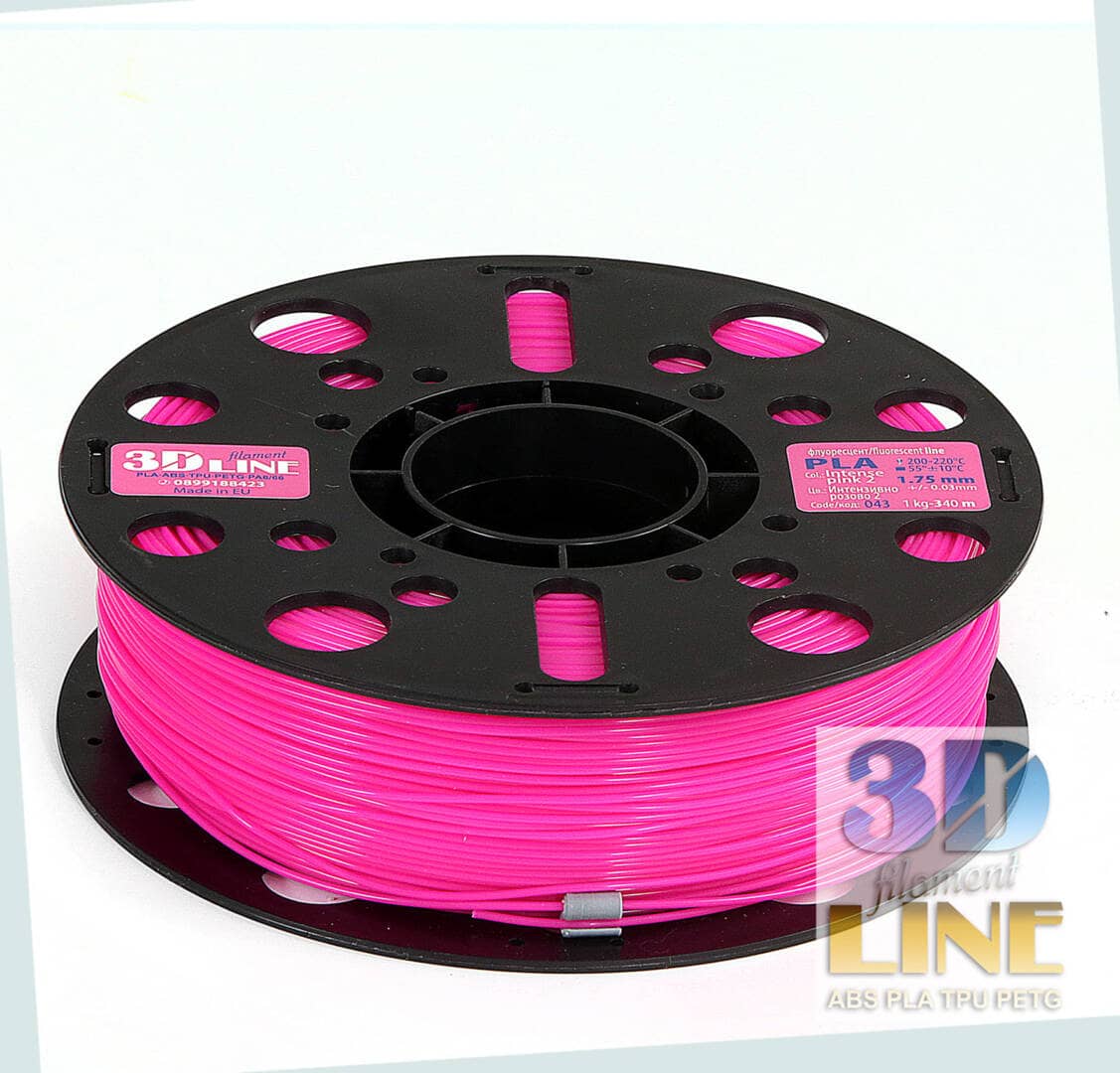 PLA - Интензивно Розово 2 - 3DLine (произведено в България) - Image 2