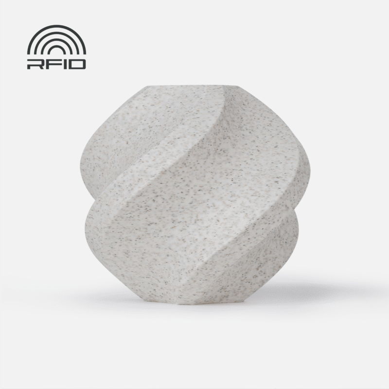 PLA Marble – Бял Мрамор – with spool – Bambu Lab