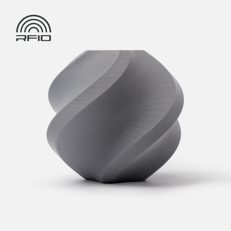 PLA Matte - without spool - Сива пепел - Bambu Lab
