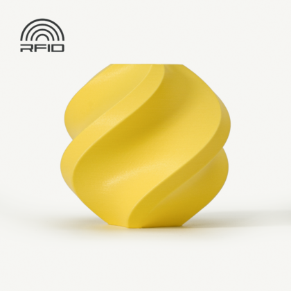 PLA Matte - without spool - Лимоново жълто - Bambu Lab
