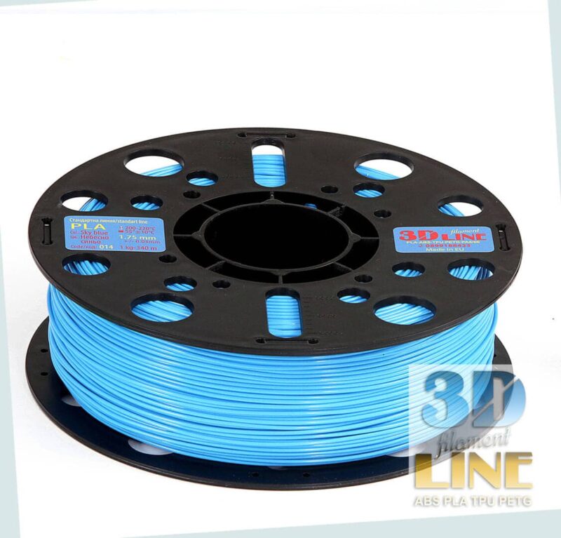 PLA - Небесно Синьо 3DLine (произведено в България) - Image 2