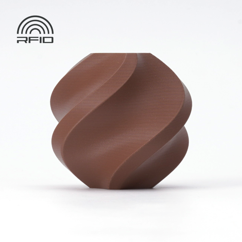 PLA Matte - without spool - Тъмнокафяво - Bambu Lab