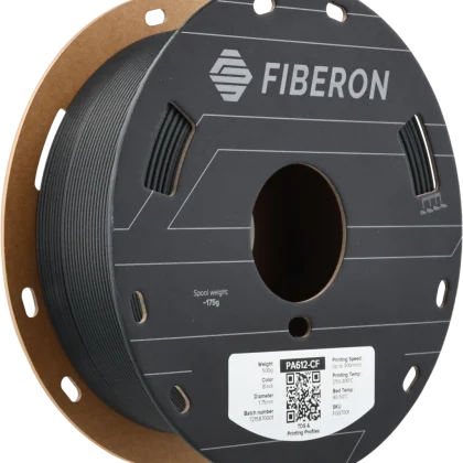 Fiberon PA612-CF15 –Черно – Polymaker 0.500g
