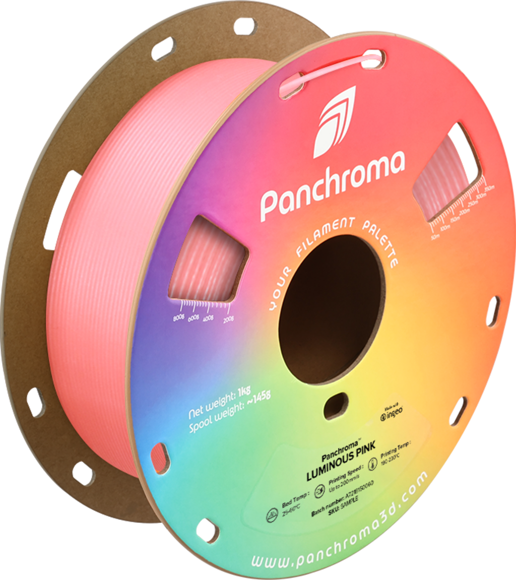 PLA Светещ в Тъмното Розово 1000g Panchroma - Image 3