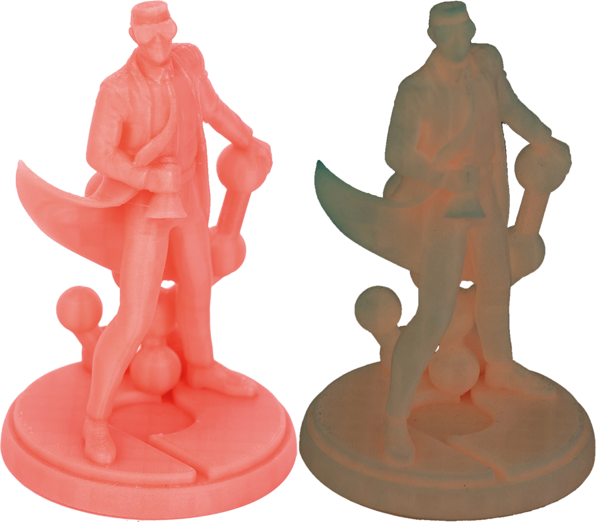 PLA Светещ в Тъмното Розово 1000g Panchroma - Image 2