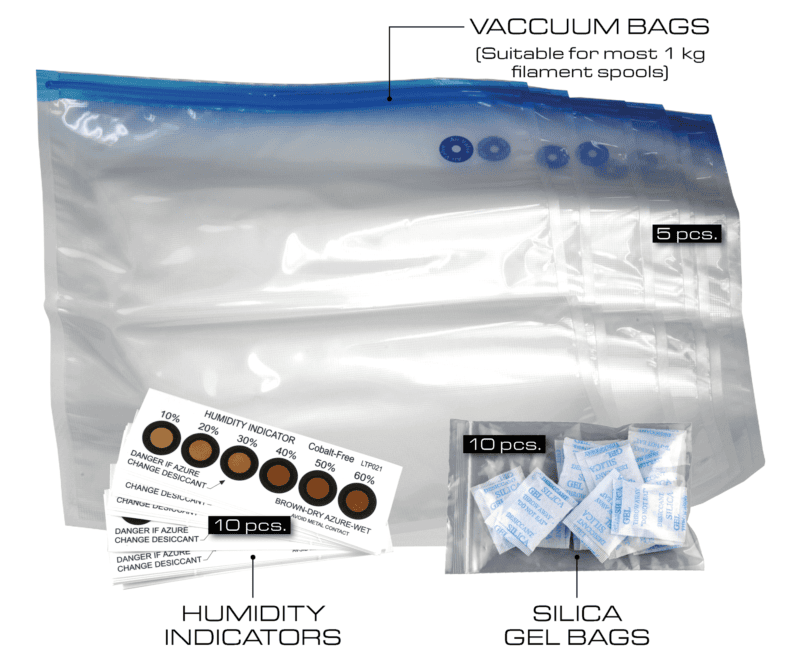 Вакуумни торбички за филамент + помпа - Vacuum storage kit - Prima - Image 4