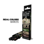 Комплект маркери за камуфлаж AK Real Colors - Late German AFV Camo