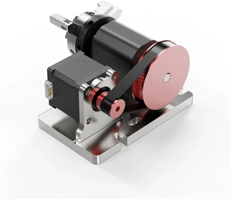 Cnc Collimation Module TwoTrees TTC450 4th Axis CNC Rotary Module Kit - 3DPrintX