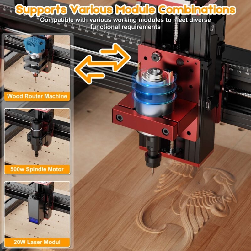 CNC машина TwoTrees TTC450 Pro - Image 5